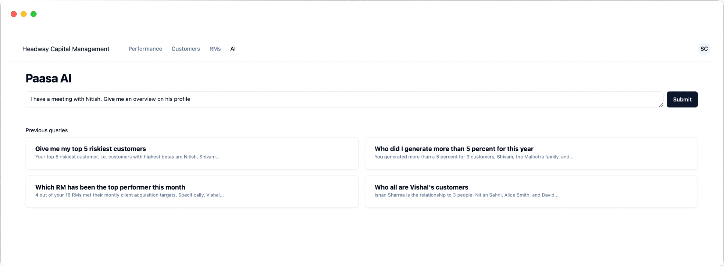 tailus product screenshot